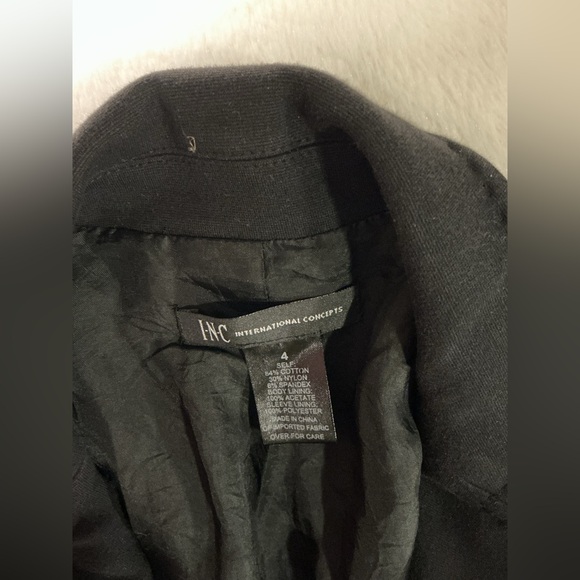 INC International Concepts Black Women's Blazer - Picture 4 of 6